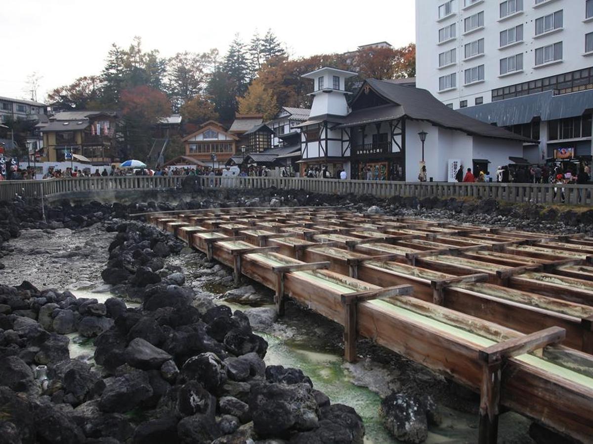 Hotel New Koyo Kusatsu  Esterno foto